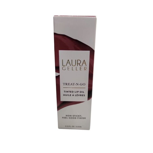 LAURA GELLER Treat N Go‎ Tinted Lip Oil TOP TIER Non Sticky NEW IN BOX-0.13 OZ. - Picture 1 of 3